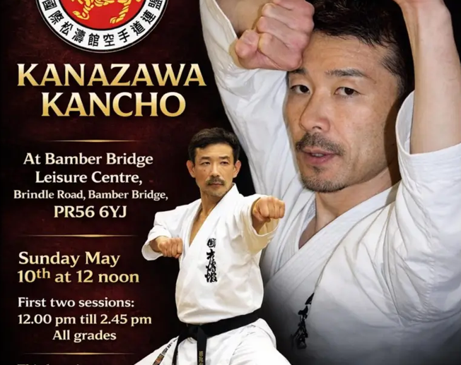 Kancho Kanazawa poster promoting may 10th event
